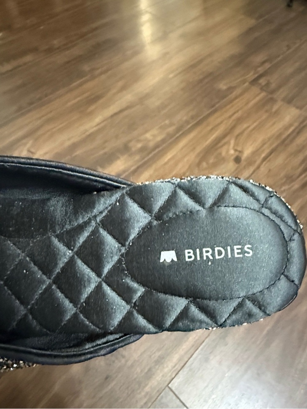 Birdies Pointed Toe Embellished Mules, Sz 9 - Picture 5 of 6